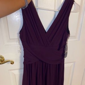 Floor-Length Purple Evening Gown • NWT • Size 4